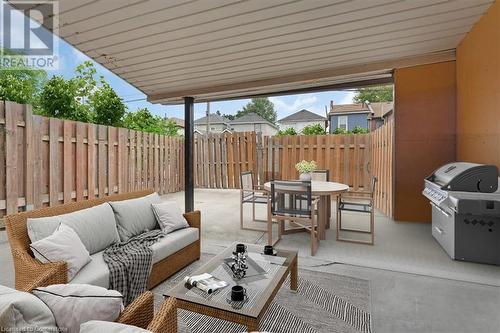 BACKYARD VIRTUALLY STAGED - 31 William Street, Hamilton, ON - Outdoor With Deck Patio Veranda With Exterior