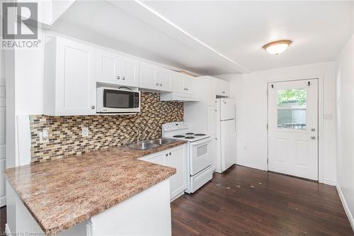 344 Gage Avenue N, Hamilton, ON - Indoor Photo Showing Kitchen With Double Sink