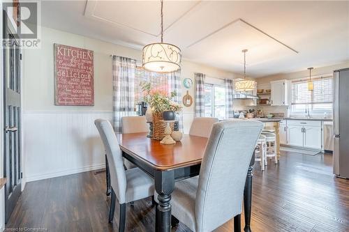 25 Morgan Drive, Caledonia, ON - Indoor Photo Showing Dining Room