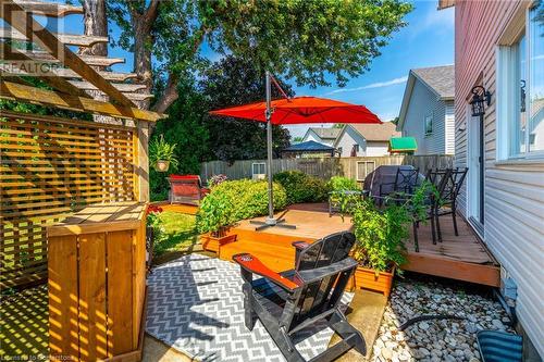 25 Morgan Drive, Caledonia, ON - Outdoor With Deck Patio Veranda