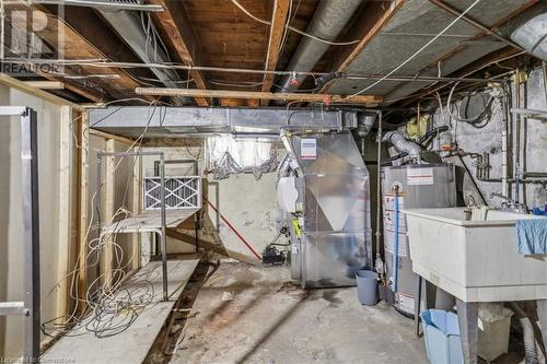 15 Edgar Street, Hamilton, ON - Indoor Photo Showing Basement