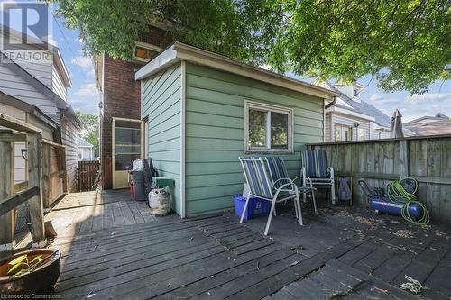 15 Edgar Street, Hamilton, ON - Outdoor With Deck Patio Veranda With Exterior