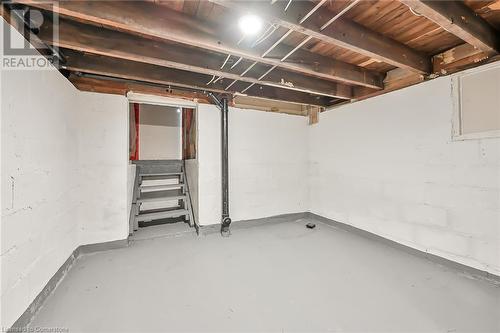 145 Connaught Avenue N, Hamilton, ON - Indoor Photo Showing Basement