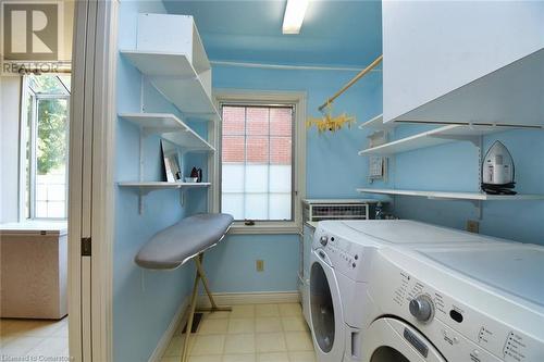 Main Floor Laundry - 24 John Street E, Waterdown, ON - Indoor Photo Showing Laundry Room