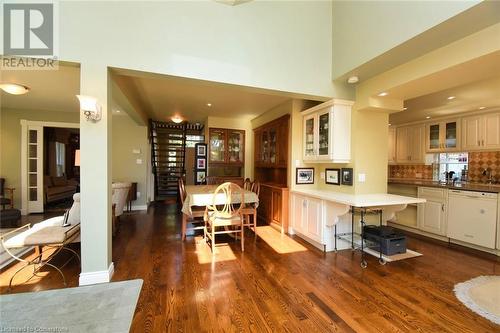 Dining Room with hardwood floors - 24 John Street E, Waterdown, ON - Indoor