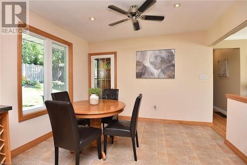 77 Hill Crest, Ancaster, ON - Indoor Photo Showing Dining Room