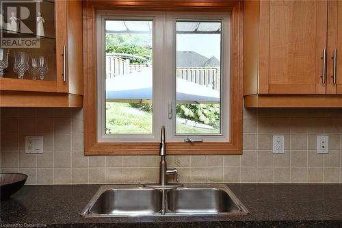 77 Hill Crest, Ancaster, ON - Indoor Photo Showing Kitchen With Double Sink