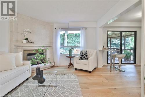 44 Killarney Court, Brampton, ON - Indoor Photo Showing Living Room With Fireplace