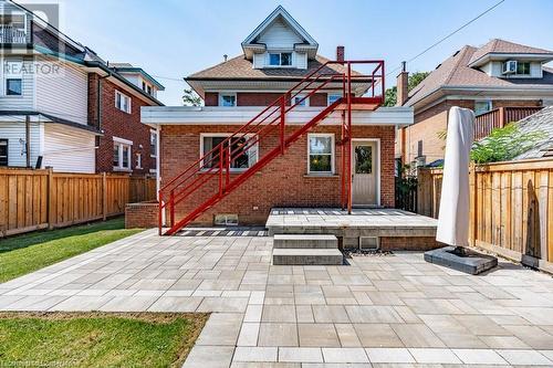 99 Balsam Avenue S, Hamilton, ON - Outdoor With Deck Patio Veranda With Exterior