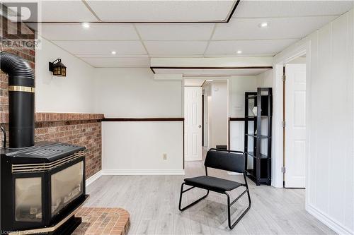 28 Cartier Drive, Thorold, ON - Indoor With Fireplace