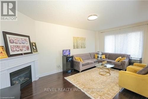 11 Cirillo Street, Brampton, ON - Indoor Photo Showing Living Room With Fireplace