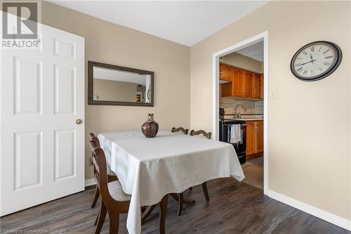 200 Limeridge Road W Unit# 604, Hamilton, ON - Indoor Photo Showing Dining Room