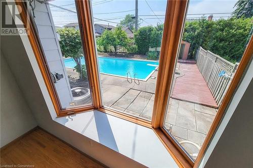 215 Montmorency Drive, Hamilton, ON - Indoor Photo Showing Other Room With In Ground Pool