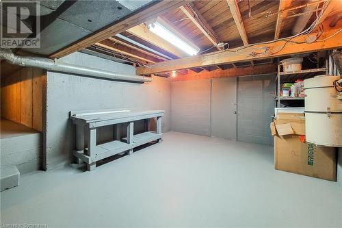 215 Montmorency Drive, Hamilton, ON - Indoor Photo Showing Basement