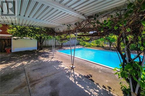 215 Montmorency Drive, Hamilton, ON - Outdoor With In Ground Pool