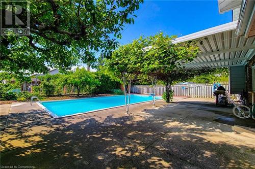 215 Montmorency Drive, Hamilton, ON - Outdoor With In Ground Pool