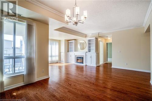 3000 Creekside Drive Unit# 801, Dundas, ON - Indoor With Fireplace