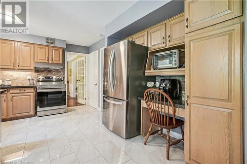 1650 Kerns Road, Burlington, ON - Indoor Photo Showing Kitchen With Stainless Steel Kitchen