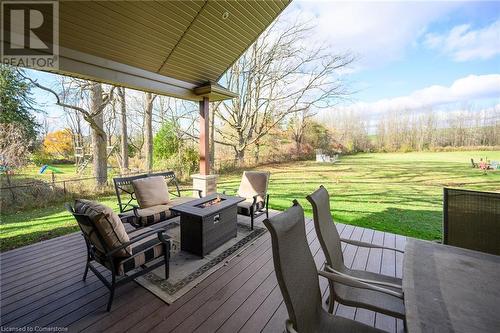 1897 Concession 8 Road W, Hamilton, ON - Outdoor With Deck Patio Veranda