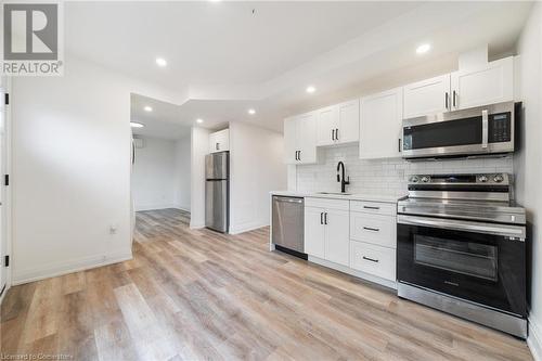 132 Holton Avenue S, Hamilton, ON - Indoor Photo Showing Kitchen With Upgraded Kitchen