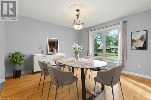 Virtual Staging - 8169 Michael Street, Niagara Falls, ON - Indoor Photo Showing Dining Room