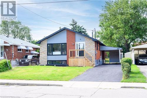 66 Howe Avenue, Hamilton, ON - Outdoor With Facade