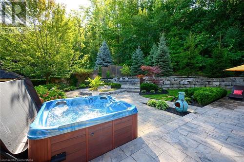 45 Bell Avenue, Grimsby, ON - Outdoor With Above Ground Pool