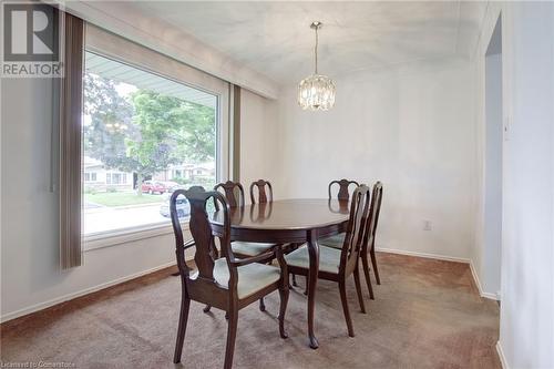 47 Jasmine Street, Hamilton, ON - Indoor Photo Showing Dining Room