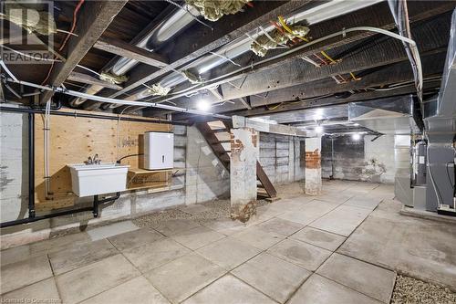 452 Jackson Street W, Hamilton, ON - Indoor Photo Showing Basement