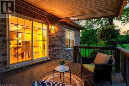 1 Meadowlea Court, Caledonia, ON - Outdoor With Deck Patio Veranda With Exterior