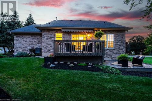 1 Meadowlea Court, Caledonia, ON - Outdoor With Deck Patio Veranda