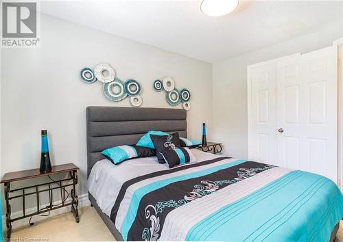 Lower level bedroom 3 - 91 Hedge Lawn Drive, Grimsby, ON - Indoor Photo Showing Bedroom