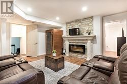 Fourth level family room - 