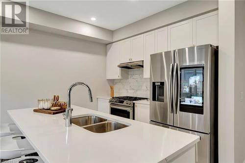 117 Freedom Crescent, Hamilton, ON - Indoor Photo Showing Kitchen With Double Sink With Upgraded Kitchen