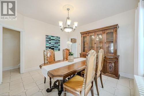 22 Niagara Street, Hamilton, ON - Indoor Photo Showing Dining Room