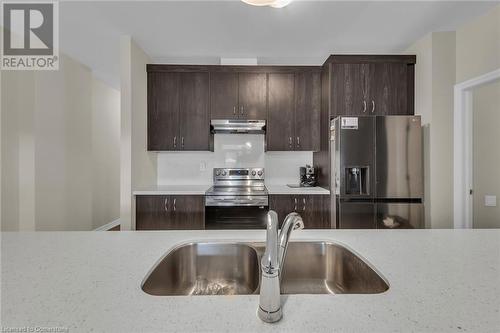 4311 Mann Street Unit# 51, Niagara Falls, ON - Indoor Photo Showing Kitchen With Double Sink