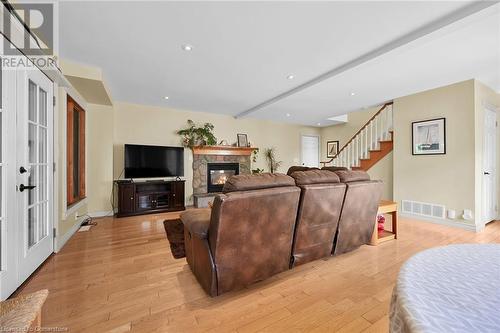 78 Valleyview Drive, Ancaster, ON - Indoor Photo Showing Other Room With Fireplace