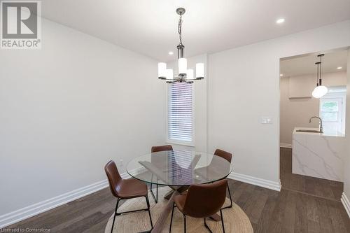 77 William Street, Hamilton, ON - Indoor Photo Showing Dining Room