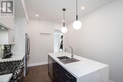 77 William Street, Hamilton, ON - Indoor Photo Showing Kitchen With Upgraded Kitchen