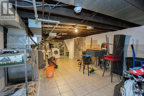 77 William Street, Hamilton, ON - Indoor Photo Showing Basement