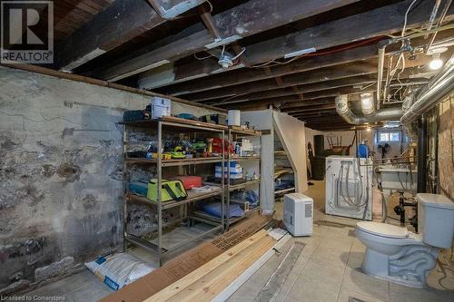 77 William Street, Hamilton, ON - Indoor Photo Showing Basement