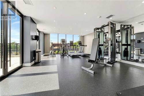 15 Queen Street S Unit# 1503, Hamilton, ON - Indoor Photo Showing Gym Room