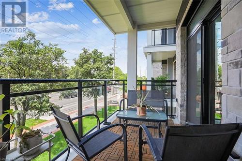 320 Plains Road E Unit# 211, Burlington, ON - Outdoor With Balcony With Exterior