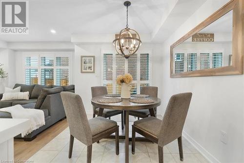 252 Kinsman Drive, Binbrook, ON - Indoor Photo Showing Dining Room