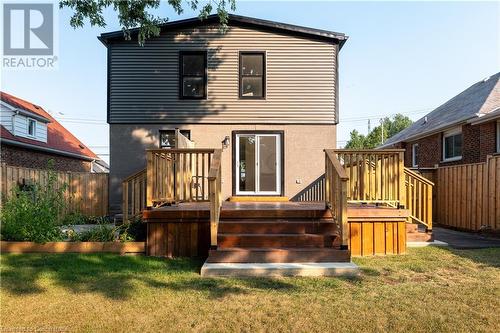 286 East 18Th Street, Hamilton, ON - Outdoor With Deck Patio Veranda With Exterior