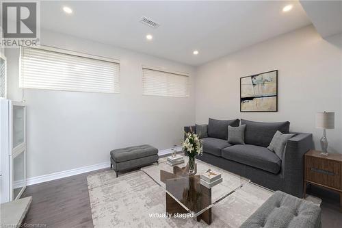 Virtually Staged - 19 Wikander Way, Brampton, ON - Indoor Photo Showing Living Room