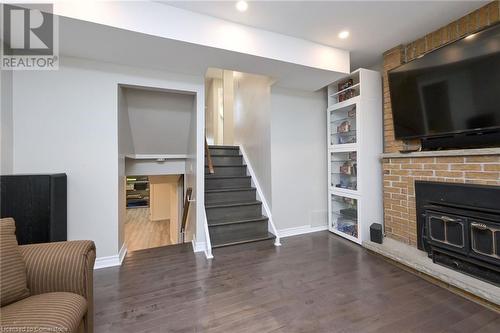 19 Wikander Way, Brampton, ON - Indoor Photo Showing Living Room With Fireplace