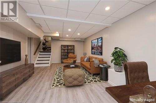 Virtually Staged - 19 Wikander Way, Brampton, ON - Indoor