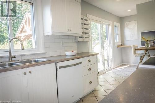 6465 Twenty Road E, Hamilton, ON - Indoor Photo Showing Kitchen With Double Sink