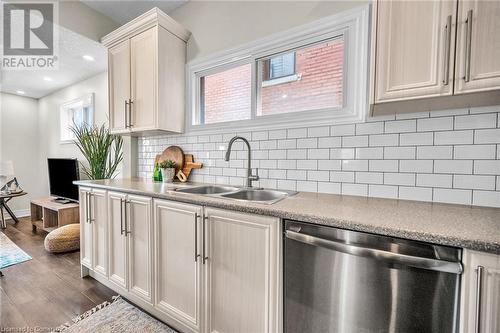 248 Murray Street, Brantford, ON - Indoor Photo Showing Kitchen With Double Sink With Upgraded Kitchen